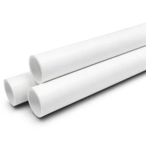 Pressure UPVC Pipes 3 inch Size 4.24 mm Thickness 13.8 Bar White
