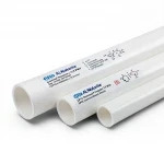 انابيب UPVC مصنع الوطنيه ضغط 13.8 بار  مقاس ½ 1 إنش سمك 2.29 اللون ابيض   