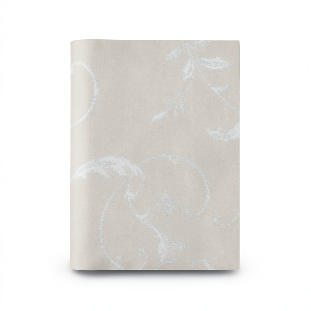 Italian Wallpaper 10m x 1.06m Beige Color, Model 7655