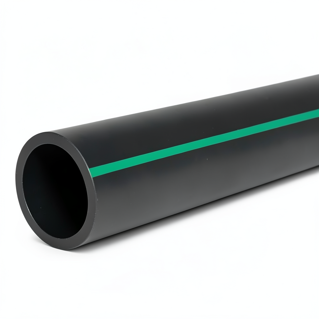 أنابيب بلاستيك HDPE ضغط 12.5 بار PE 80 قطر خارجي 315 مم SDR 11 أسود