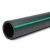 مواسير HDPE بولي إيثيلين ضغط 12.5 بار PE 80 قطر خارجي 500 مم SDR 11 أسود مع خطوط خضراء - Image 1