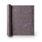 Italian Wallpaper Brown With Purple Classic Design, Size 10mx0.70m, Model 15020