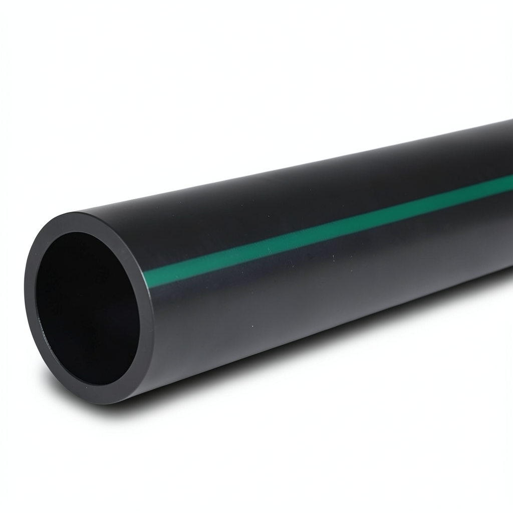 أنابيب HDPE ضغط 12.5 بار PE 80 قطر خارجي 500 مم SDR 11 لون أسود