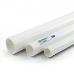  UPVC Plastic Pipes  ALWatania Brand Nominal Pressure 13.8 Bar Size 4 inch Thickness 5.44 mm Colour White   