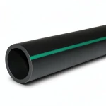 HDPE Plastic Pipe 12.5 Bar Pressure PE 80 Outer Diameter 280 mm SDR 11 Black