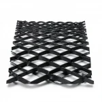 Hot Rolled (Black) Steel Expanded Metal Mesh  [Mazyoon] Thickness 2.3 mm Width 1.22 meter Length 7 meter | Bait Al Tatawor Company
