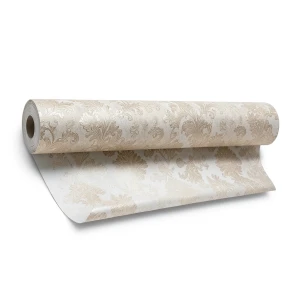 Italian Wallpaper Patterned Design Beige Color, Size 10mx0.70m, Model 14146