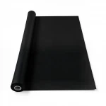 ورق جداري سادة هولندي لون اسود، طول 10 م، عرض 0.53 م، موديل 218491