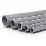 UPVC Pipes Al-Jawdah Nominal Pressure 6 Bar Outside Diameter 200 mm Thickness 5.9 mm Gray Colour