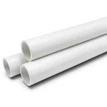 أنابيب ضغط UPVC مقاس 6 إنش سمك 5.18 مم لون أبيض ضغط 8.6 بار