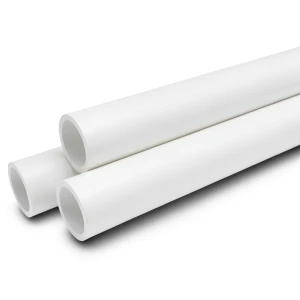 أنابيب ضغط UPVC مقاس 4 إنش سمك 3.51 مم لون أبيض ضغط 8.6 بار