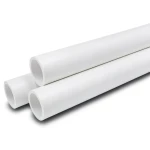 أنابيب ضغط UPVC مقاس 6 إنش سمك 5.18 مم لون أبيض ضغط 8.6 بار
