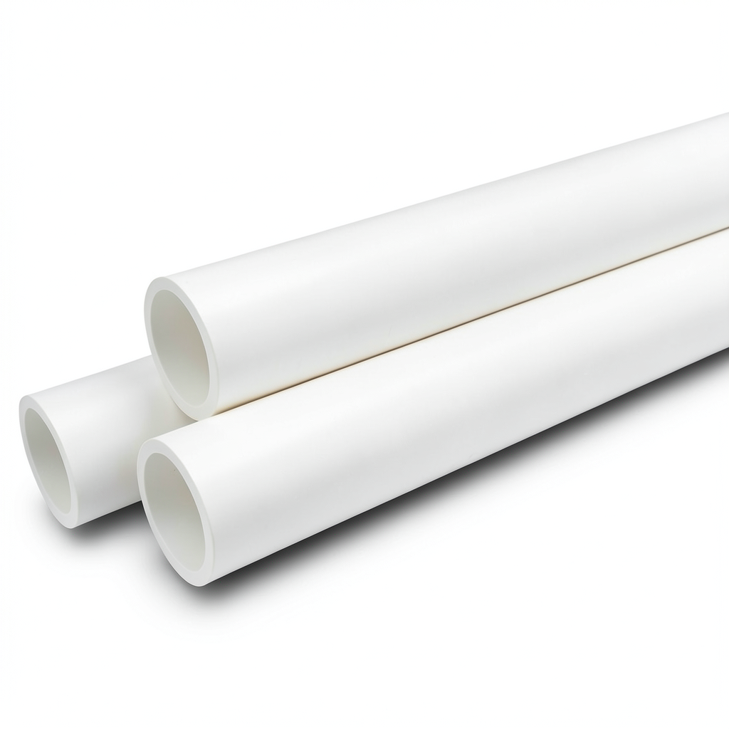 Pressure UPVC Pipes 11 Bar 1 inch Thickness 1.52 mm White