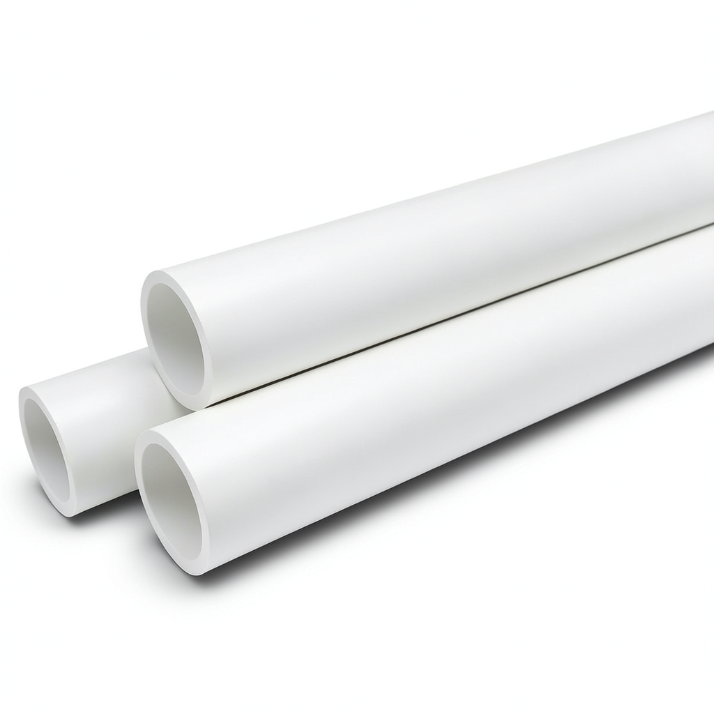 انابيب ضغط UPVC 11 بار ¼1 إنش سمك 1.63 مم أبيض