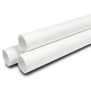 أنابيب ضغط UPVC 11 بار مقاس ½1 إنش سمك 1.85 مم لون أبيض