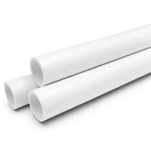 مواسير ضغط UPVC ضغط اسمي 11 بار مقاس 3 إنش سمك 3.43 مم لون أبيض