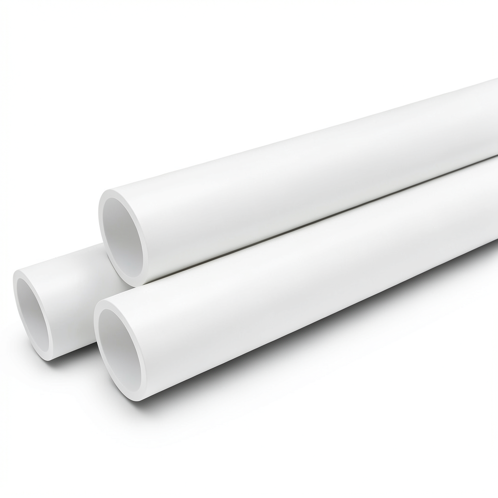 Pressure Pipes UPVC Nominal Pressure 11 Bar Size 3 inch Thickness 3.43 mm White