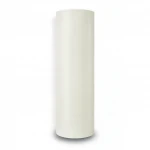 Plain Italian wallpaper, size 10 m x 1.06 m, cream color, model 81922