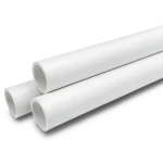 مواسير ضغط UPVC ضغط 13.8 بار مقاس ¾ إنش سمك 1.52 مم لون أبيض