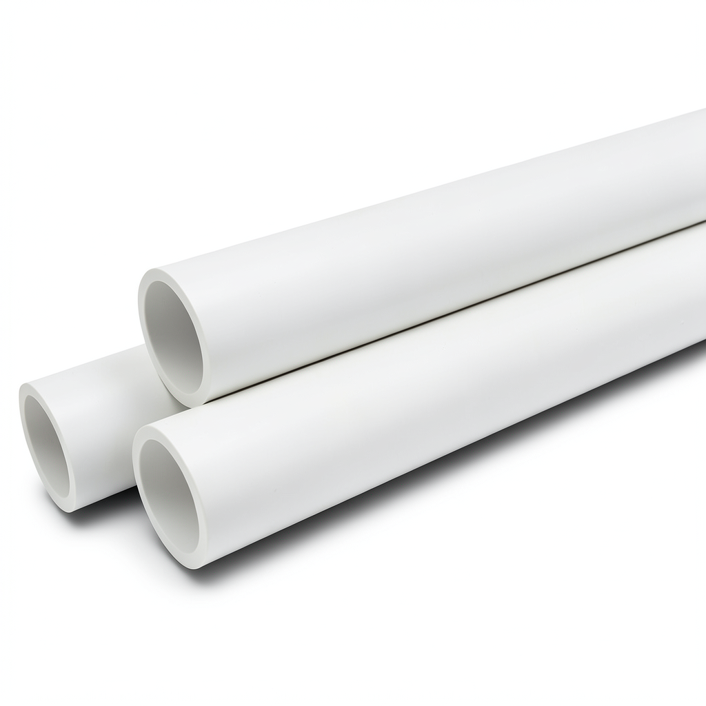 Pressure Pipes UPVC Nominal Pressure 11 Bar Size 4 inch Thickness 4.39 mm White