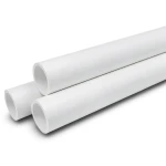 مواسير ضغط UPVC ضغط اسمي 11 بار مقاس 8 إنش سمك 8.43 مم لون أبيض