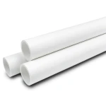 مواسير ضغط UPVC ضغط اسمي 13.8 بار مقاس ½1 إنش سمك 2.29 مم لون أبيض