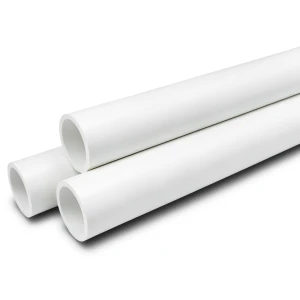 مواسير ضغط UPVC بضغط اسمي 13.8 بار مقاس ¼1 إنش سمك 2.01 مم لون أبيض
