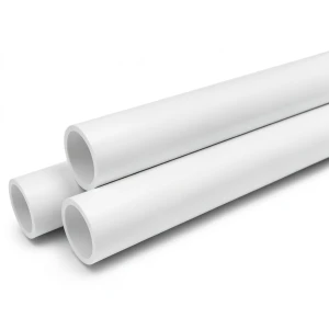 مواسير ضغط UPVC ضغط اسمي 13.8 بار مقاس ½1 إنش سمك 2.29 مم لون أبيض