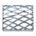 Galvanised Steel Expanded Metal Mesh Bahri 3 mm Thickness 2.44 m Width 3 m Length