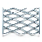 Galvanised Steel Expanded Metal Mesh Bahri Thickness 4.8 mm Width 2.44 M Length 2 M