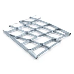 Galvanised Steel Expanded Metal Mesh Bahri 3.8 mm Thickness 2.44 m Width 3 m Length