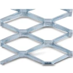 Galvanised Steel Expanded Metal Mesh Bahri Thickness 4.8 mm Width 2.44 m Length 3 m