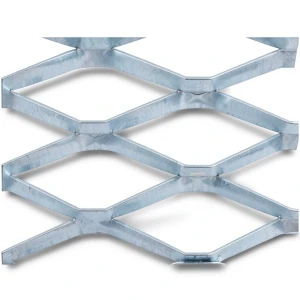 Galvanised Steel Expanded Metal Mesh Bahri Thickness 4.8 mm Width 2.44 m Length 3 m