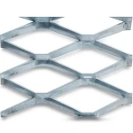 Galvanised Steel Expanded Metal Mesh Bahri Thickness 5.8 mm Width 2.44 M Length 3 M