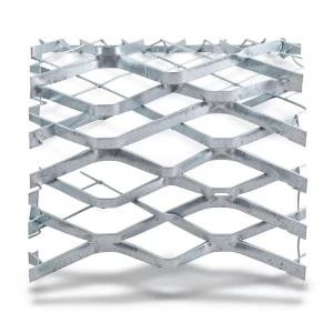 Galvanised Steel Expanded Metal Mesh Bahri Thickness 6 mm Width 2.44 meter Length 3 meter