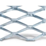 Bahri Galvanized Expanded Metal Mesh 2.8mm Thickness 2.44m x 4m by Bait Al Tatawor