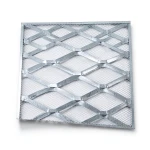 Galvanised Steel Expanded Metal Mesh Bahri Thickness 4.8 mm Width 2.44 m Length 4 m