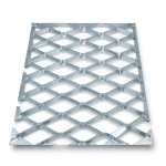 Galvanised Steel Expanded Metal Mesh Bahri 2.8 mm Thickness 2.44 m Width 3 m Length