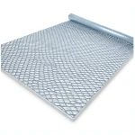 Galvanised Steel Expanded Metal Mesh Bahri Thickness 6 mm Width 2.44 m Length 4 m