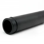 أنابيب HDPE ضغط  3.9 بار [PE 63] قطر خارجي 200 مم  SDR 21  لون اسود | مصنع المنى