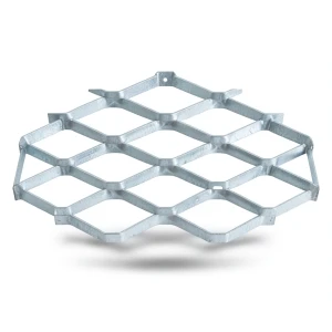 Galvanised Steel Expanded Metal Mesh Bahri Thickness 4.8 mm Width 2.44 m Length 4 m