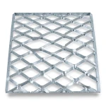 Galvanised Steel Expanded Metal Mesh Bahri Thickness 5.8 mm Width 2.44 m Length 4 m