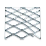 Bahri Galvanized Expanded Metal Mesh 2.8mm Thickness 2.44m x 4m by Bait Al Tatawor