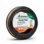 Alfanar Stranded Electrical Wire 35mm 450/750 Voltage Rating, Copper Conductor 2.65mm Diameter, Heat Resistant PVC Insulated
