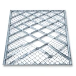 Galvanised Steel Expanded Metal Mesh Bahri 3.8 mm Thickness 2.44 m Width 5 m Length