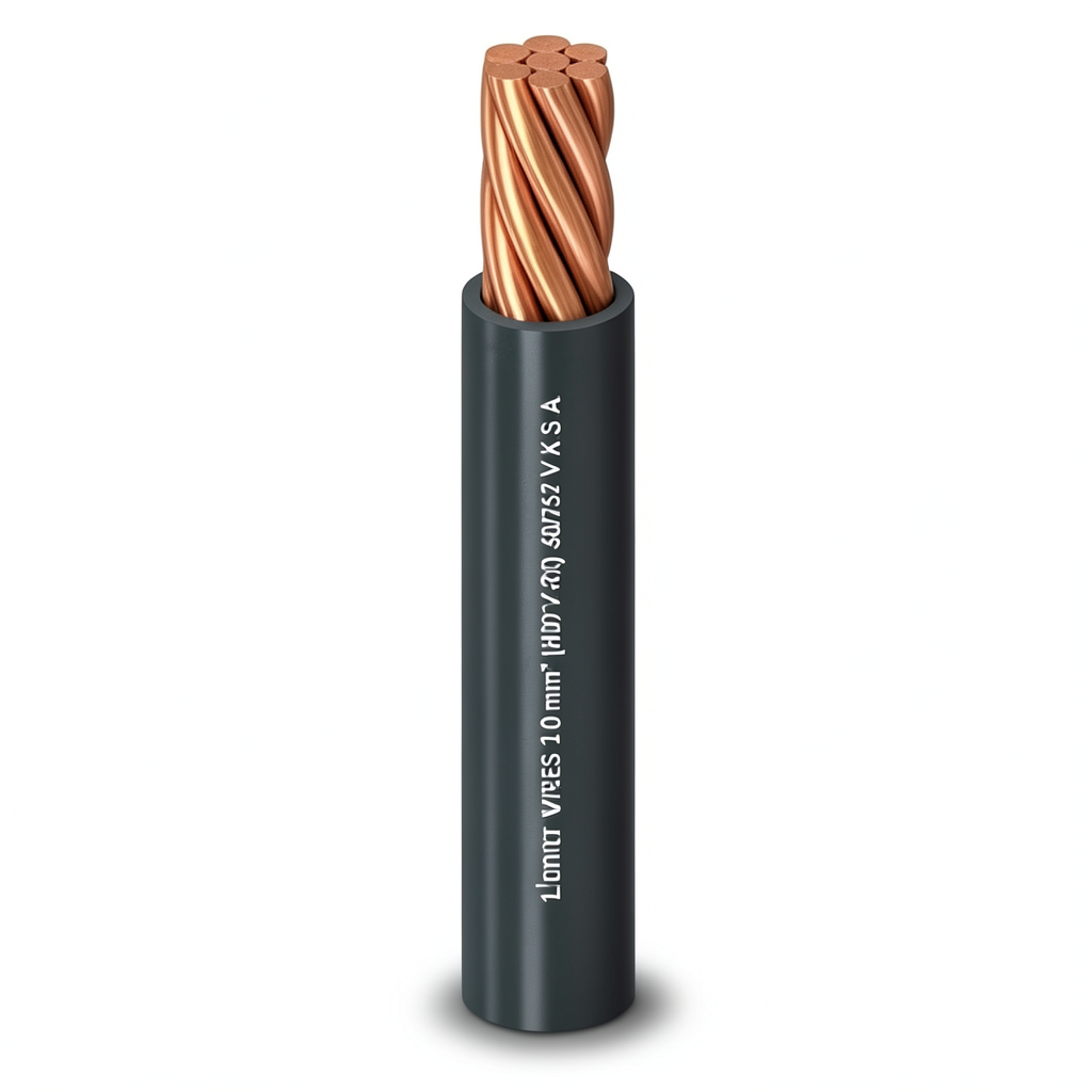لفة سلك كهرباء نحاس مجدول عزل PVC، مقاس 120 mm2، جهد 450/750 فولت، طول 300 قدم | شركة الفنار