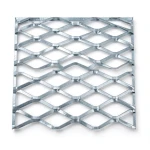Galvanised Steel Expanded Metal Mesh Bahri Thickness 4.8 mm Width 2.44 m Length 5 m