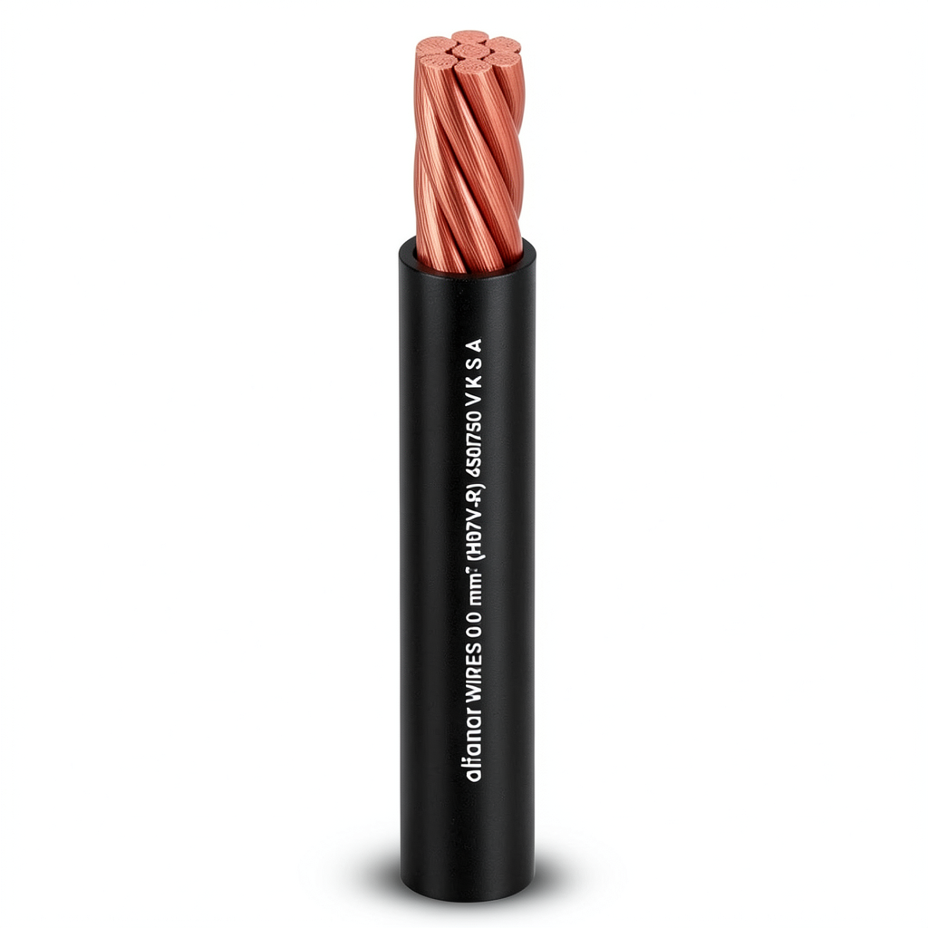 Alfanar 240 sq mm Stranded Copper Wire 450/750V PVC Insulated 2.2mm Thick | Al Fanar