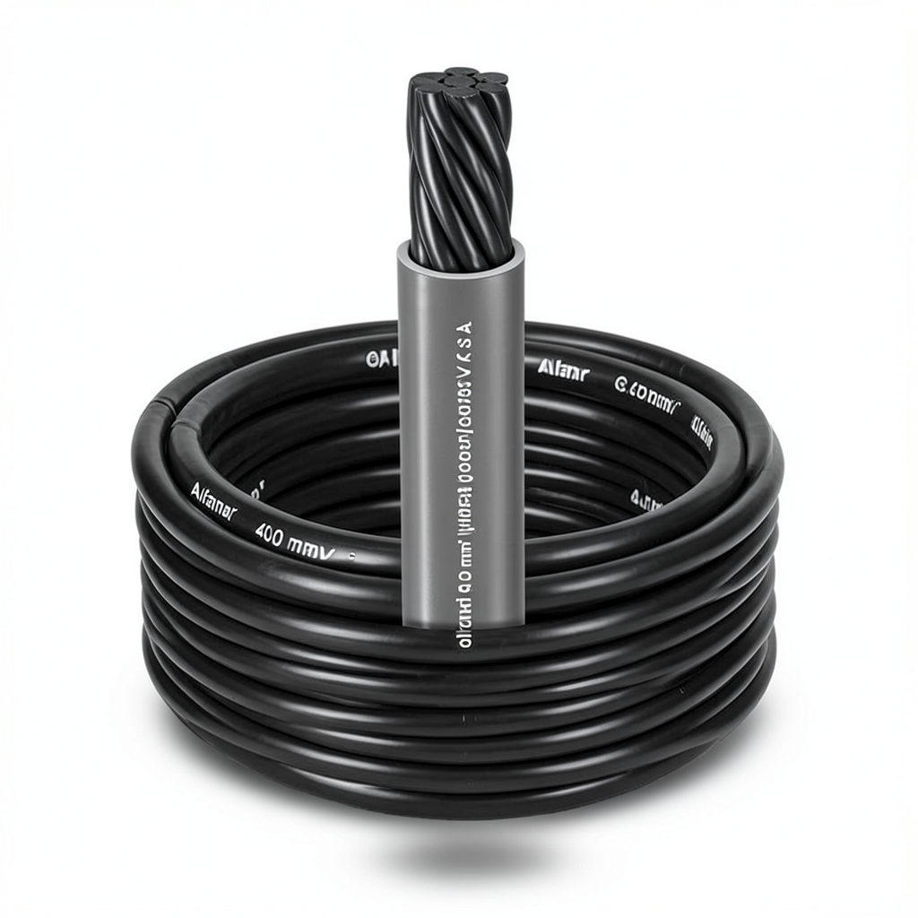 Alfanar 400 mm² Stranded Copper Wire PVC Insulated 2.6mm 450/750V | Al Fanar