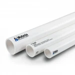 انابيب بلاستيك UPVC شركة الوطنيه ضغط 17.2 بار  مقاس 1 إنش سمك 1.96 مم لون أبيض